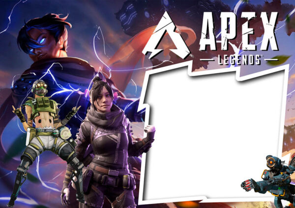 Moldura Apex Legends para Montagem de Foto Arte Digital