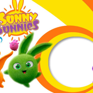 Moldura As Aventuras de Sunny Bunnies para Montagem de Foto