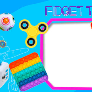Moldura Fidget Toy para Montagem de Foto