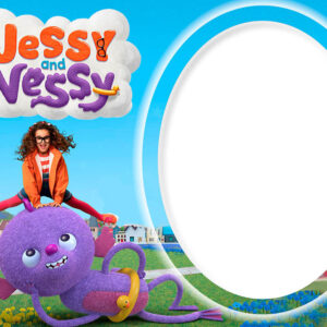 Moldura Jessy e Nessy para Montagem de Foto Arte Digital