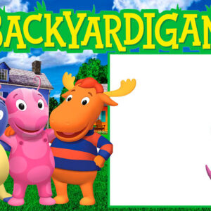 Moldura Os Backyadigans para Montagem de Foto