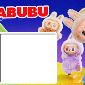 Moldura Labubu para Montagem de Foto