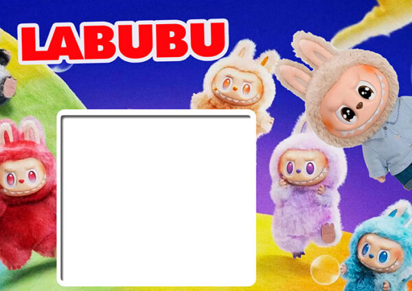 Moldura Labubu para Montagem de Foto