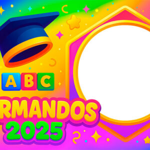 Moldura Formandos 2025 ABC para Montagem de Foto