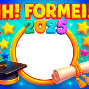 Moldura Ih Formei 2025 para Montagem de Foto