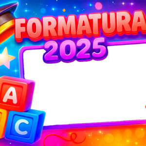Moldura para Foto Montagem Formatura 2025 ABC Montagem
